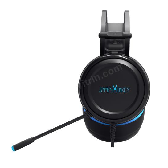 JAMES DONKEY 710 SİYAH 7.1 GAMING KULAKLIK Res3