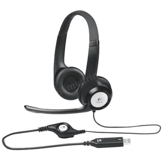 LOGITECH H390 MİKROFONLU SİYAH KULAKLIK 981-000406 Res3