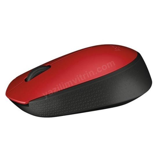 LOGITECH M171 KABLOSUZ MOUSE KIRMIZI 910-004641 Res2