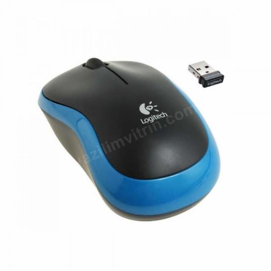 LOGITECH M185 NANO MOUSE KABLOSUZ BLUE 910-002236 Res2