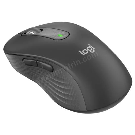 LOGİTECH M650 L SİGNATURE KABLOSUZ TAM BOYUTLU MOUSE SİYAH 910-006236 Res5