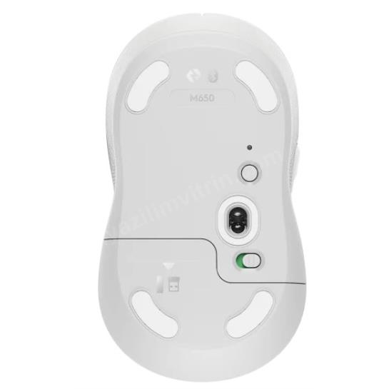 LOGITECH M650 SİGNATURE KABLOSUZ MOUSE BEYAZ 910-006255 Res2