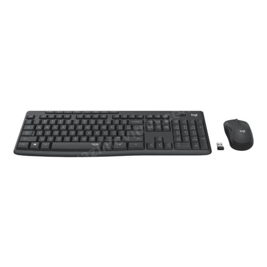LOGITECH MK295 KABLOSUZ SET SESSİZ USB SİYAH 920-009804 Res2
