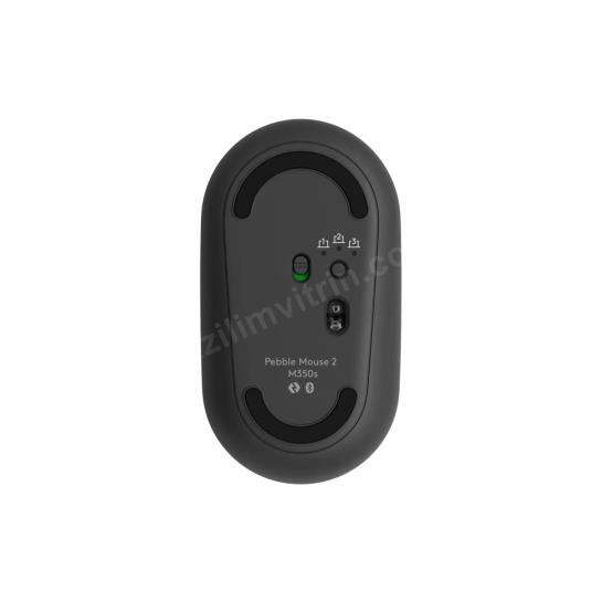 LOGITECH PEBBLE 2 M350S GRAFIT KABLOSUZ SESSİZ MOUSE 910-007015 Res3