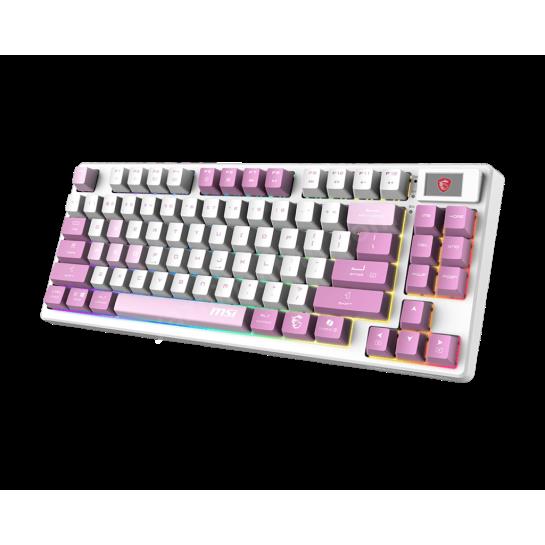 MSI FORGE GK600 TKL W VIOLET TR GAMING KLAVYE Res2