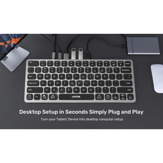UNITEK 9-IN-1 USB-C HUB KLAVYE (D1092A) Res6