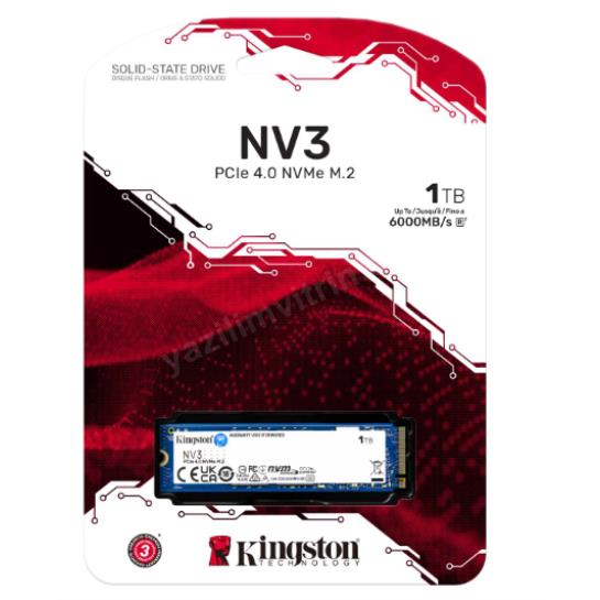 1TB KINGSTON NV3 SNV3S/1000G 6000/4000MB/S M.2 NVMe PCIe 4.0 Res5