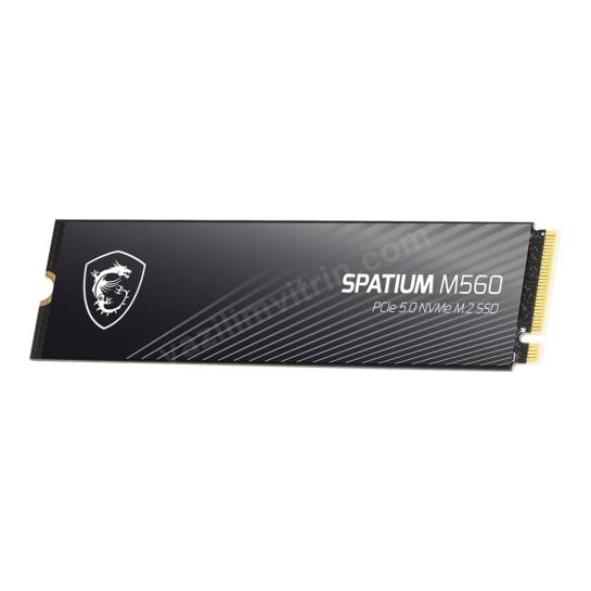 1TB MSI SPATIUM M560 PCIE 5.0 NVME M.2 10200/8400MB/s Res2