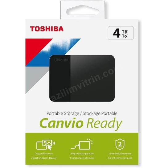 4tb canvıo ready 2.5" usb3.2 toshıba hdtp340ek3ca ürün fotoğrafı 4tb canvıo ready 2.5" usb3.2 toshıba hdtp340ek3ca resmi, 4tb canvıo ready 2.5" usb3.2 toshıba hdtp340ek3ca fotoğrafı