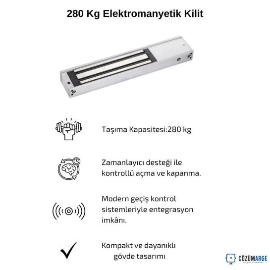 280 Kg Elektromanyetik Kilit 280 Kg Elektromanyetik Kilit