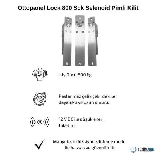 Ottopanel Lock 800 Sck Selenoid Pimli Kilit Ottopanel Lock 800 Sck Selenoid Pimli Kilit