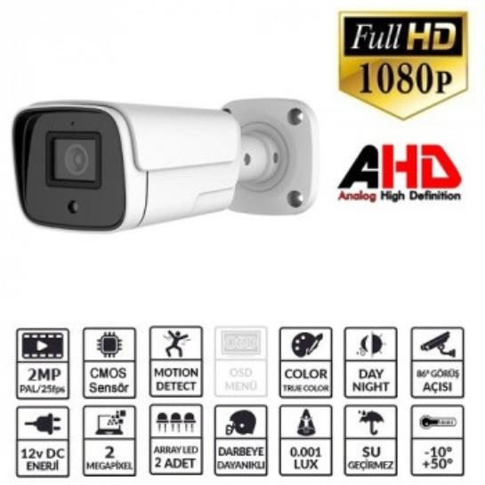 ezcool ez-2040hd 2 mp 3.6mm lens ahd bullet kamera ürün fotoğrafı ezcool ez-2040hd 2 mp 3.6mm lens ahd bullet kamera resmi, ezcool ez-2040hd 2 mp 3.6mm lens ahd bullet kamera fotoğrafı