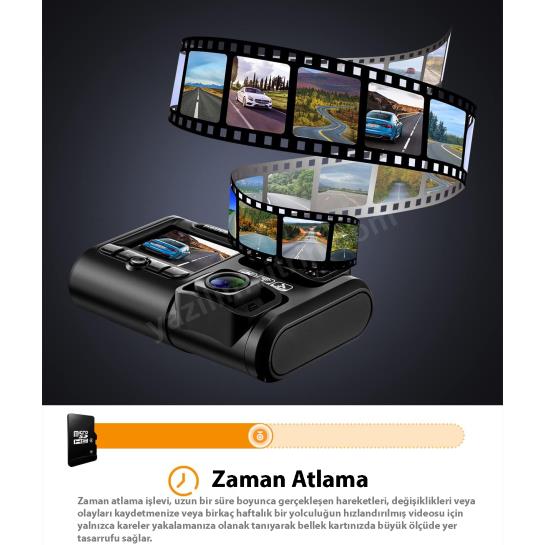 PRUVEEO D30 WI-FI 4K ARAC KAMERASI Res6