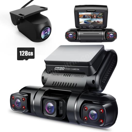 PRUVEEO D90-4CH FHD WI-FI GPS + 128GB SD KART KAME Res5