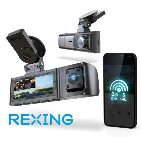 REXING R316 4K GPS WI-FI ARAC KAMERASI + 64GB SD Res2