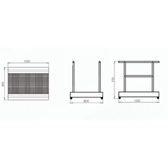 Art12 Izgaralı Fırçalama Ünitesi Montaj Gorseli Art12 Izgaralı Fırçalama Ünitesi Montaj Gorseli