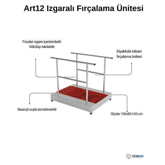 Art12 Izgaralı Fırçalama Ünitesi Özellikleri Art12 Izgaralı Fırçalama Ünitesi