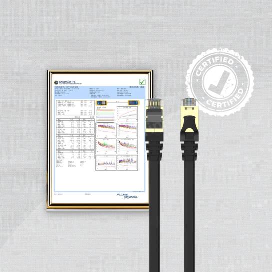 UNITEK CAT7 PATCH KABLO 2MT FLAT (C1897BK-2M) Res8