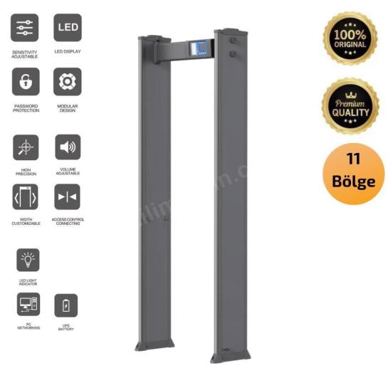ottoguard-p-1100s 11 bölgeli metal-silah-bıçak algılama kapı dedektörü ürün fotoğrafı ottoguard-p-1100s 11 bölgeli metal-silah-bıçak algılama kapı dedektörü resmi, ottoguard-p-1100s 11 bölgeli metal-silah-bıçak algılama kapı dedektörü fotoğrafı