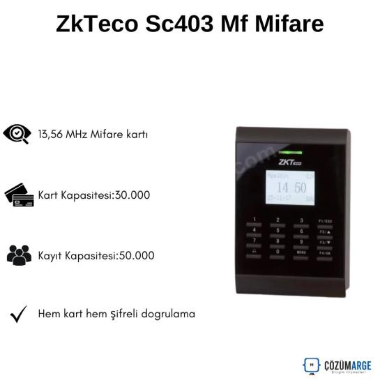 ZkTeco Sc403Mf Mifare Kart Okuma Cihazı ZkTeco Sc403Mf Mifare Kart Okuma Cihazı
