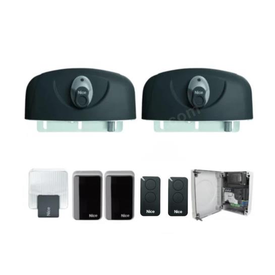 Nice Hyppo 7005 kit, mafsallı kollu bahçe kapısı motoru seti. 3 m/400 kg kapılar için güçlü, sessiz ve güvenli otomasyon çözümü. , NiceHyppo7005 , BahçeKapısıMotoru , NiceOtomasyon , MafsallıKapıMotoru