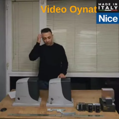 Nice Robus 1000 Kit Kayar Kapı Motoru Seti