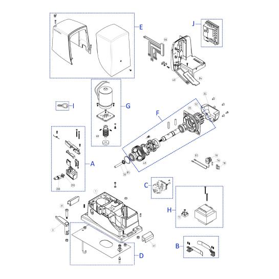 Nice Robus 600, 600 kg taşıma kapasitesi ve 24V DC akıllı motor yapısıyla konut ve yoğun kullanım alanları için mükemmel bir çözümdür. BlueBUS teknolojisi sayesinde aksesuarlarla kolayca entegre olur. Isı sensörü ile hava şartlarına göre motor gücünü ayarlar, engel tanıma özelliğiyle güvenliği en üst seviyeye taşır. Ayarlanabilir hız ve yumuşak kalkış-duruş (soft start/stop) özellikleri sayesinde sessiz ve uzun ömürlü bir performans sunar. Mevcut sisteminizi yenilemek veya yedeklemek için ideal solo motordur. , NiceRobus600 , Robus600 , KayarKapıMotoru , NiceMotor , BahçeKapısıMotoru