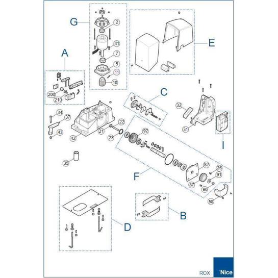 Nice ROX 600 yana kayar kapı motoru kiti, 600 kg ve 7 m kapılarda güvenilir, sessiz ve ekonomik otomasyon sunar. Dahili ünite ve hassas limit switch ile ideal çözüm. , NiceRox600VillaGirişi , KayarKapıMotoruBahçeKapısı , NiceRox600KitMüstakilEv , NiceOtomasyonVillaGirişi , DahiliKontrolÜnitesiBahçeKapısı , ElektromekanikLimitSwitchSiteGirişi