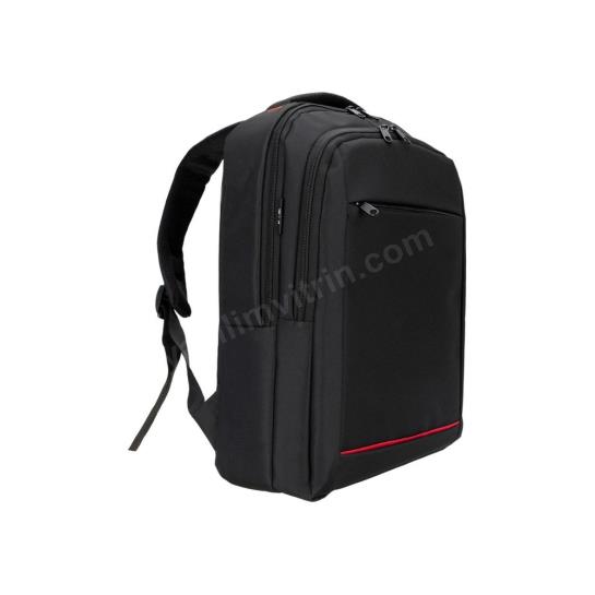 PLM BERGAMIN NOTEBOOK SIRT ÇANTASI SİYAH 15.6" Res3