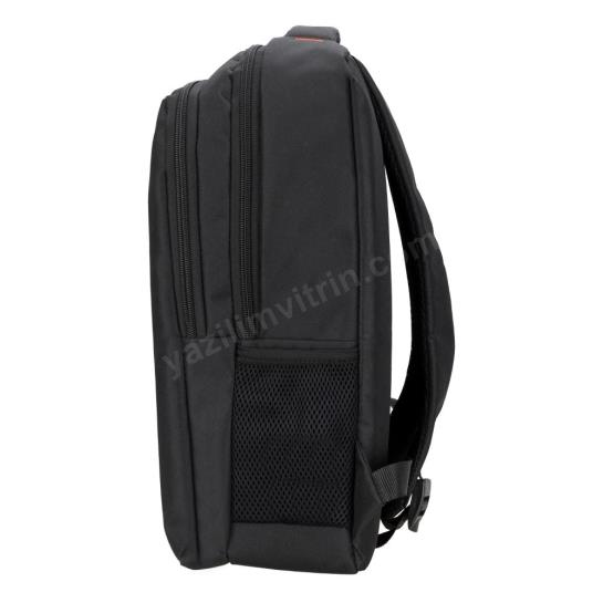 PLM BERGAMIN NOTEBOOK SIRT ÇANTASI SİYAH 15.6" Res9