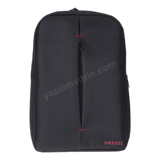 PLM DREXEL 8900 15.6" NOTEBOOK SIRT ÇANTASI SİYAH Res7