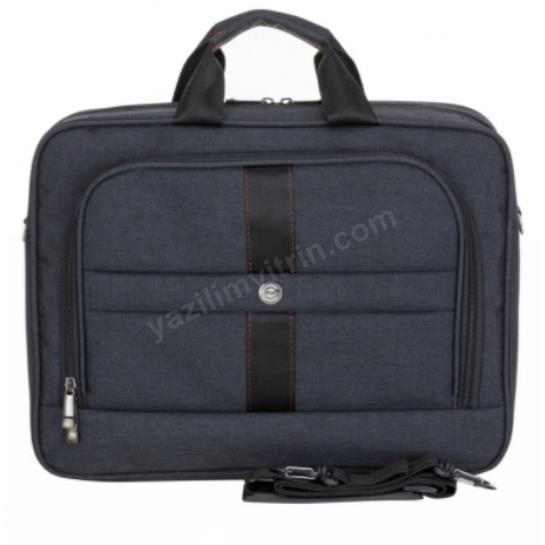 PLM SANTORİ NOTEBOOK ÇANTASI SİYAH 15.6" Res6
