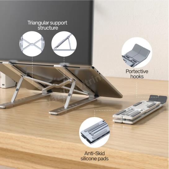 UNITEK MEKANIK KATLANABILIR LAPTOP STAND (OT155SL) Res9