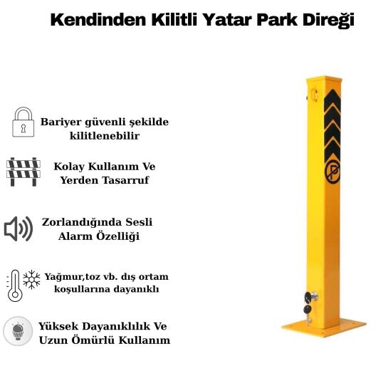 OttoPark Kendinden Kilitli Yatar Park Direği OttoPark Kendinden Kilitli Yatar Park Direği
