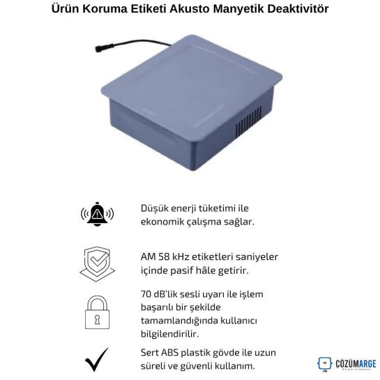 Ürün Koruma Etiketi Akusto Manyetik Deaktivitör Ürün Koruma Etiketi Akusto Manyetik Deaktivitör
