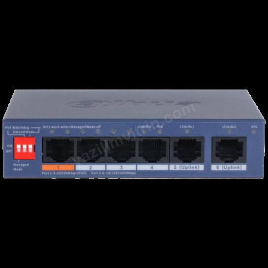 DAHUA CS4006-4ET2GT-60 4XFE-2XGE POE YÖNETİLEBİLİR SWİTCH Res2