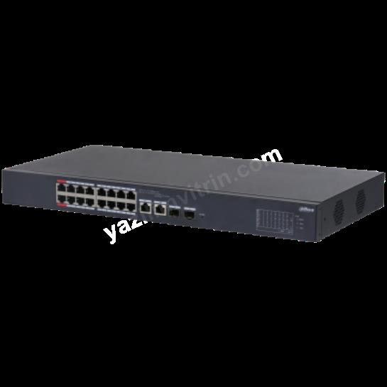 dahua cs4218-16et-240 16 port 16xfe-2xge-2xge/sfp yönetilebilir 240w poe switch ürün fotoğrafı dahua cs4218-16et-240 16 port 16xfe-2xge-2xge/sfp yönetilebilir 240w poe switch resmi, dahua cs4218-16et-240 16 port 16xfe-2xge-2xge/sfp yönetilebilir 240w poe switch fotoğrafı