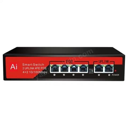 ezcool ez-04pse 4port 4fe+2fe megabit poe switch 65w ürün fotoğrafı ezcool ez-04pse 4port 4fe+2fe megabit poe switch 65w resmi, ezcool ez-04pse 4port 4fe+2fe megabit poe switch 65w fotoğrafı