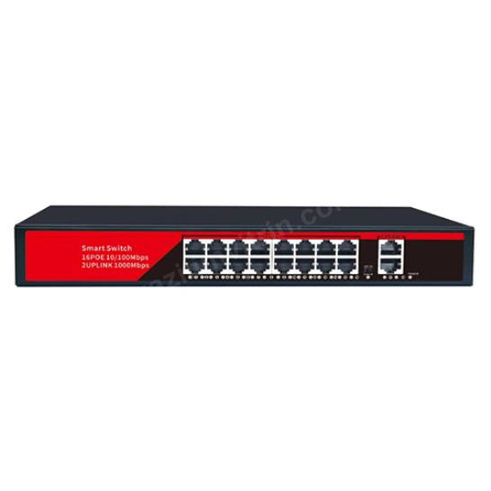 ezcool ez-16psf 16 port 16xfe+2xge gigabit poe switch 240w ürün fotoğrafı ezcool ez-16psf 16 port 16xfe+2xge gigabit poe switch 240w resmi, ezcool ez-16psf 16 port 16xfe+2xge gigabit poe switch 240w fotoğrafı