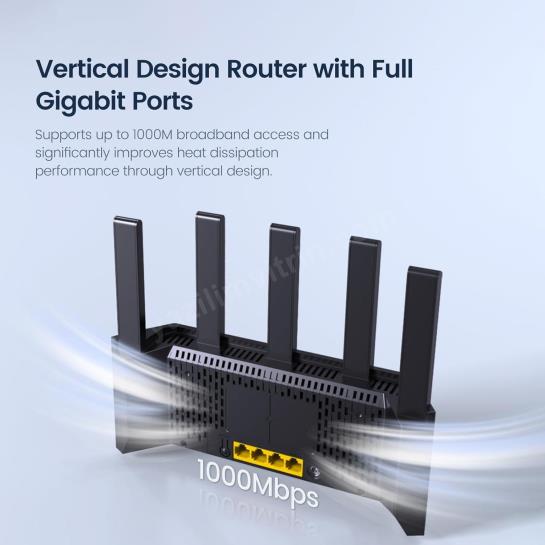 TENDA RX12L PRO 4 PORT DUALBAND WİFİ6 ROUTER Res3
