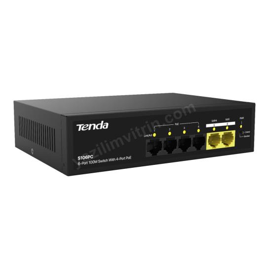 TENDA S106PC 6 PORT 10/100 POE SWITCH Res2