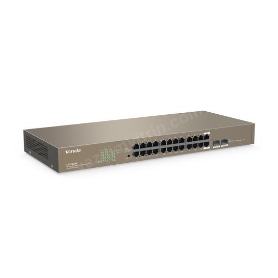 TENDA TEG1024F 24PORT 2SFP 10/100/1000 GIGABIT SWITCH Res2
