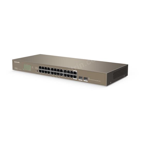TENDA TEG1024F 24PORT 2SFP 10/100/1000 GIGABIT SWITCH Res3