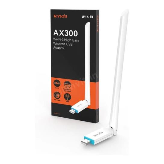 TENDA U2 AX300 HİGH GAİN WİFİ6 USB ADAPTÖR Res2