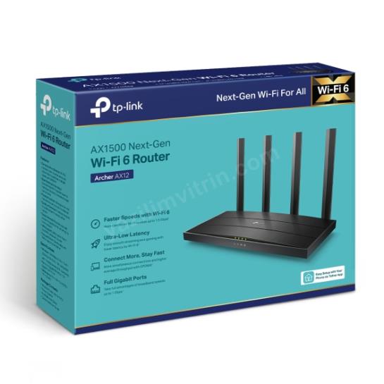 TP-LINK ARCHER AX12 AX1500 WiFi 6 GİGABİT ROUTER Res4