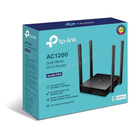 TP-LINK ARCHER C54 AC1200 DUAL BAND ROUTER Res4