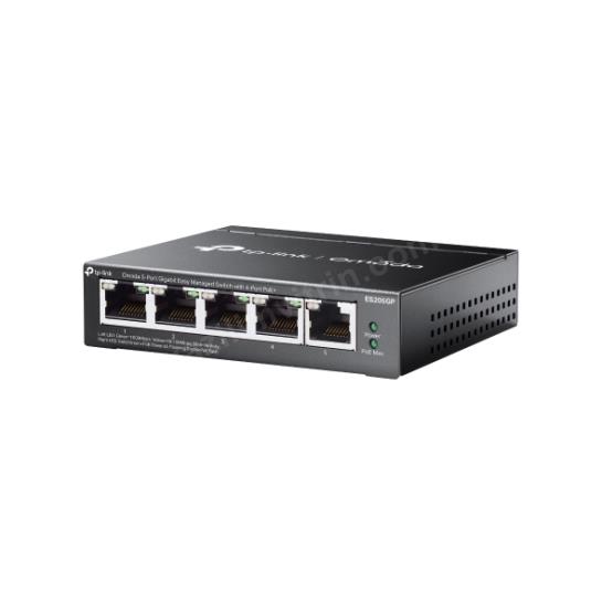 TP-LINK ES205GP 5 PORT YÖNETİLEBİLİR 65W POE SWITCH Res3