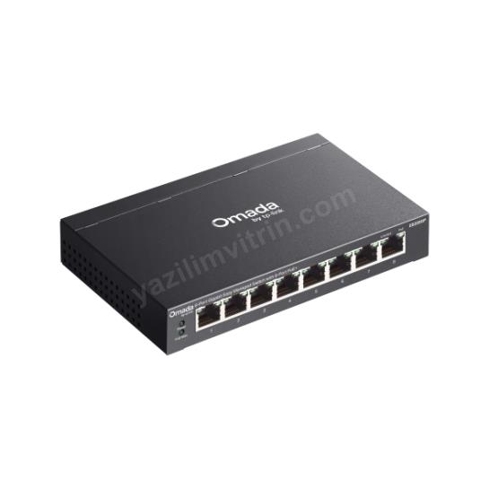 TP-LINK ES208GP 8 PORT YÖNETİLEBİLİR 64W POE SWITCH Res4