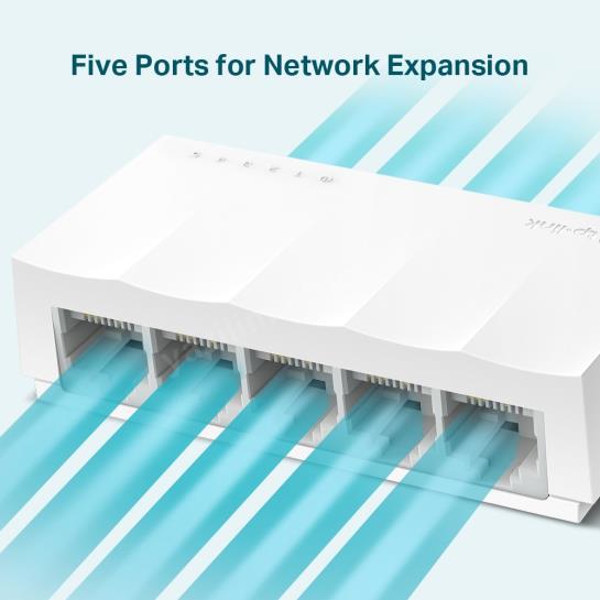 TP-LINK LS1005 5PORT 10/100 YÖNETİLEMEZ SWITCH Res3