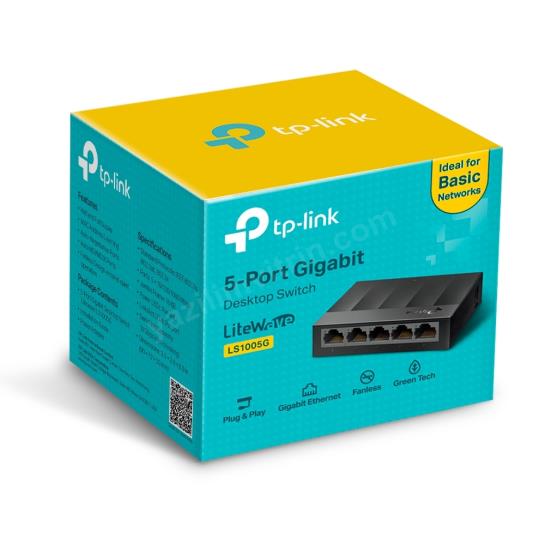 TP-LINK LS1005G 5PORT 10/100/1000 YÖNETİLEMEZ SWITCH Res4